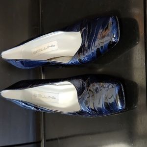 Bellingham Blue Patent Leather Heels